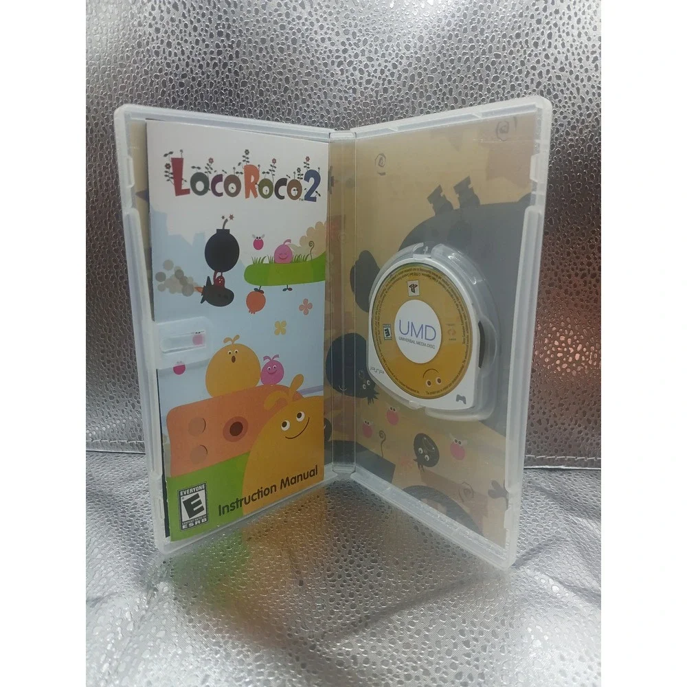 LocoRoco 2 Sony PSP Game CIB Complete with Manual UCUS 98731 NTSC